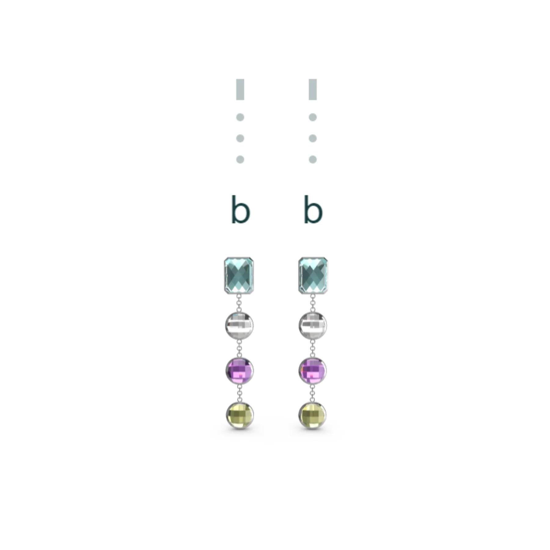 B is for Beauty, Believe, Bella… Encode the letters of your name, your children's initials, your lucky numbers, or a secret message of inspiration.

Details of this piece:
Handcrafted
Recycled 925 sterling silver

About Us
In the intricate dance of
