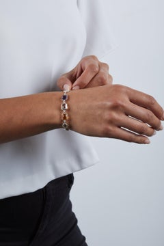 codebyEdge Bracciale con lettera J in codice Morse - Argento 925