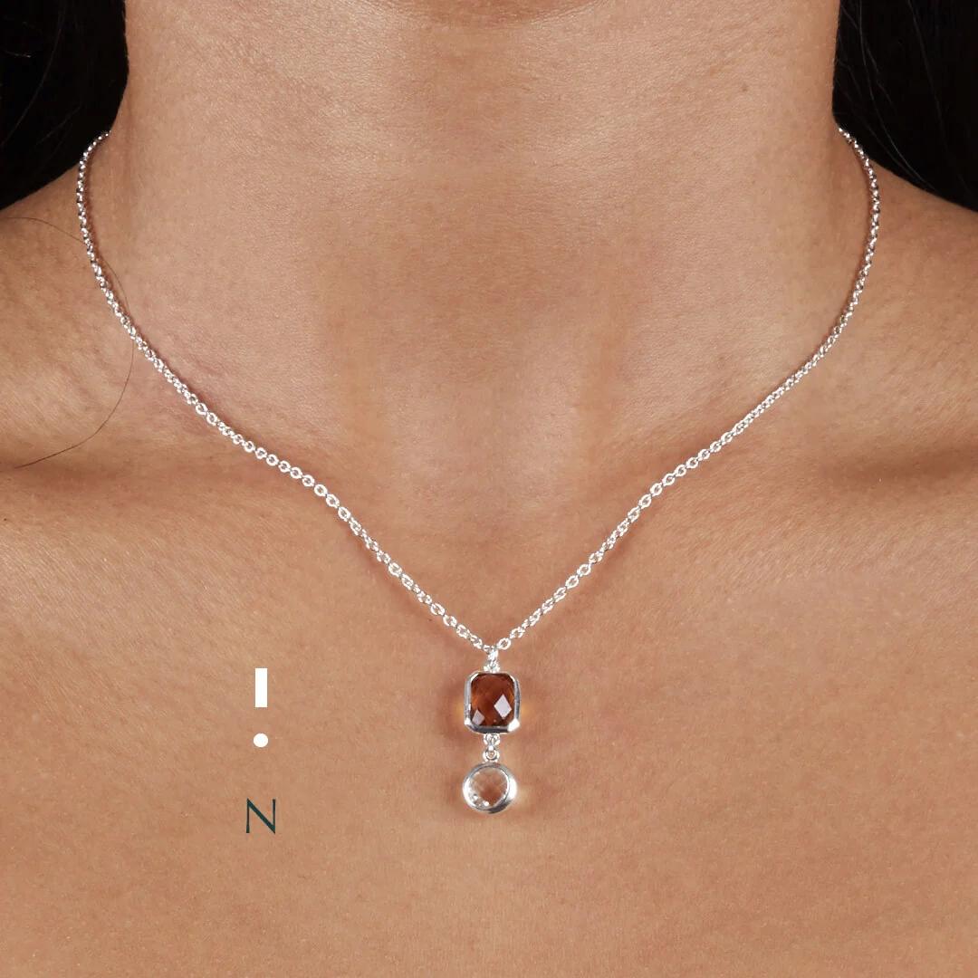 N is for Never forget, Nirvana, Nurture… Encode the letters of your name, your children's initials, your lucky numbers, or a secret message of inspiration.

Details of this piece:
Handcrafted
Recycled 925 sterling silver

About Us
In the intricate