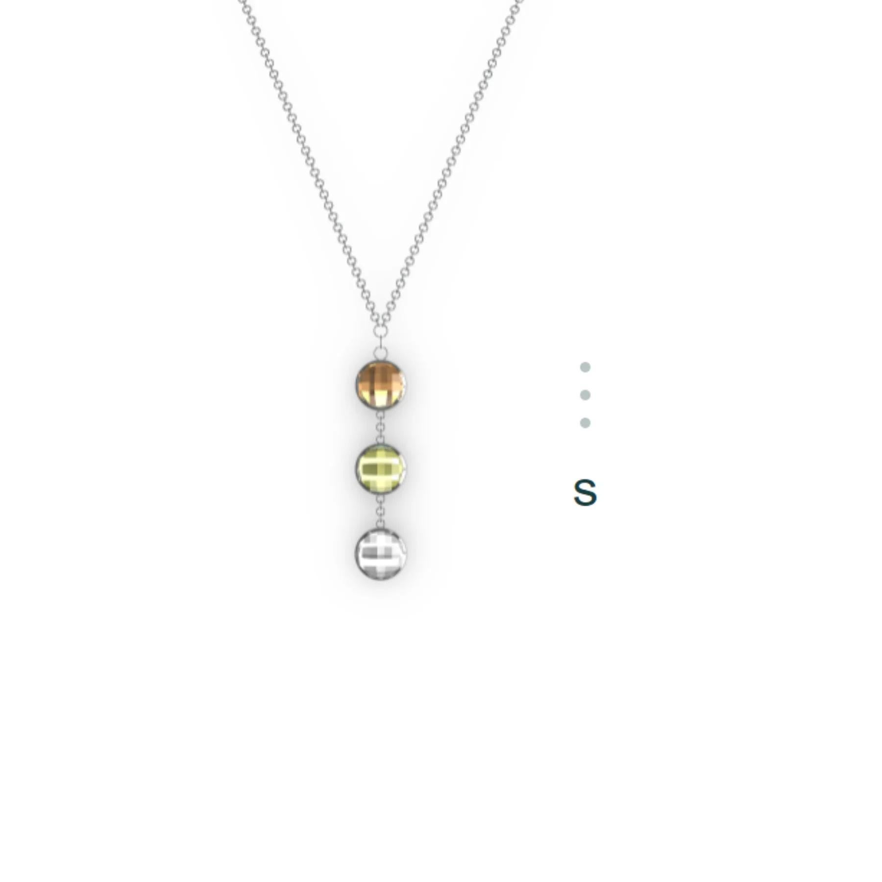 S is for Smile, Simplicity, Sincerity… Encode the letters of your name, your children's initials, your lucky numbers, or a secret message of inspiration.

Details of this piece:
Handcrafted
Recycled 925 sterling silver

About Us
In the intricate