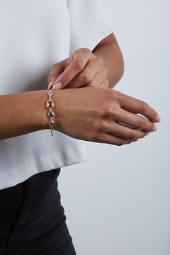 codebyEdge Pulsera Letra U en código Morse - Plata 925