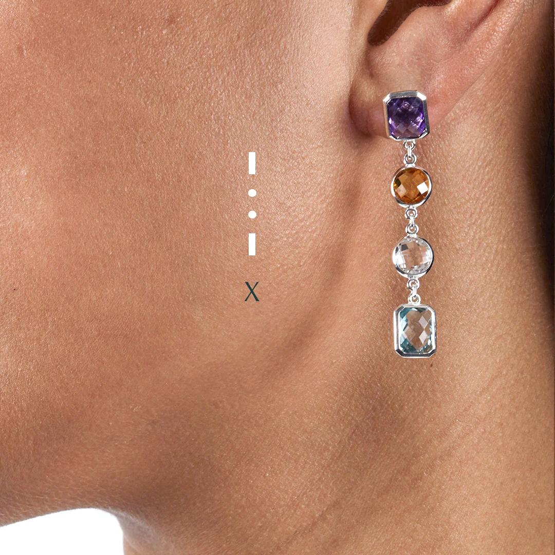 X is for XOXO… Encode the letters of your name, your children's initials, your lucky numbers, or a secret message of inspiration.

Details of this piece:
Handcrafted
Recycled 925 sterling silver

About Us
In the intricate dance of human connections,