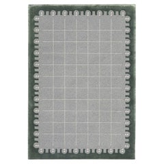 CoDeco Rectangular New Zealand Wool & Tencel Rug by Marcante-Testa #1