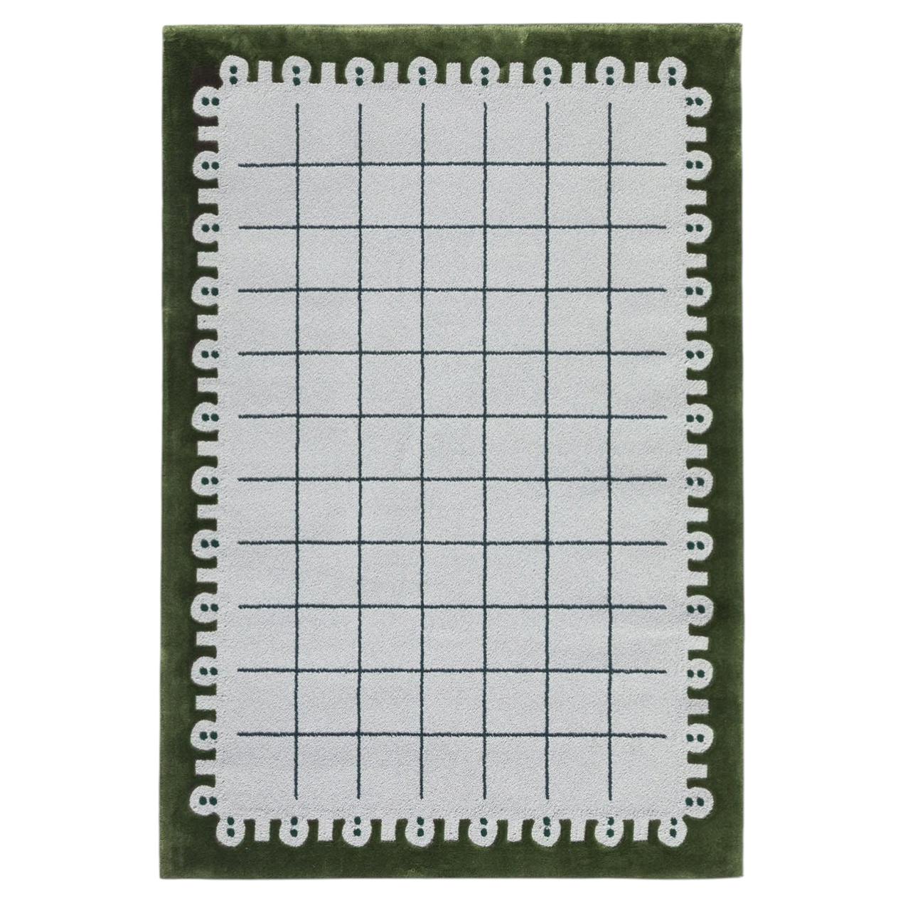 Alfombra rectangular CoDeco de lana de Nueva Zelanda y Tencel, de Marcante-Testa, n.º 2 en venta