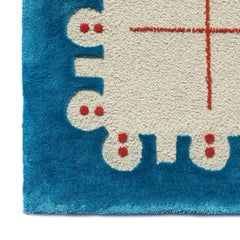 CoDeco Rectangular New Zealand Wool & Tencel Rug by Marcante-Testa #3