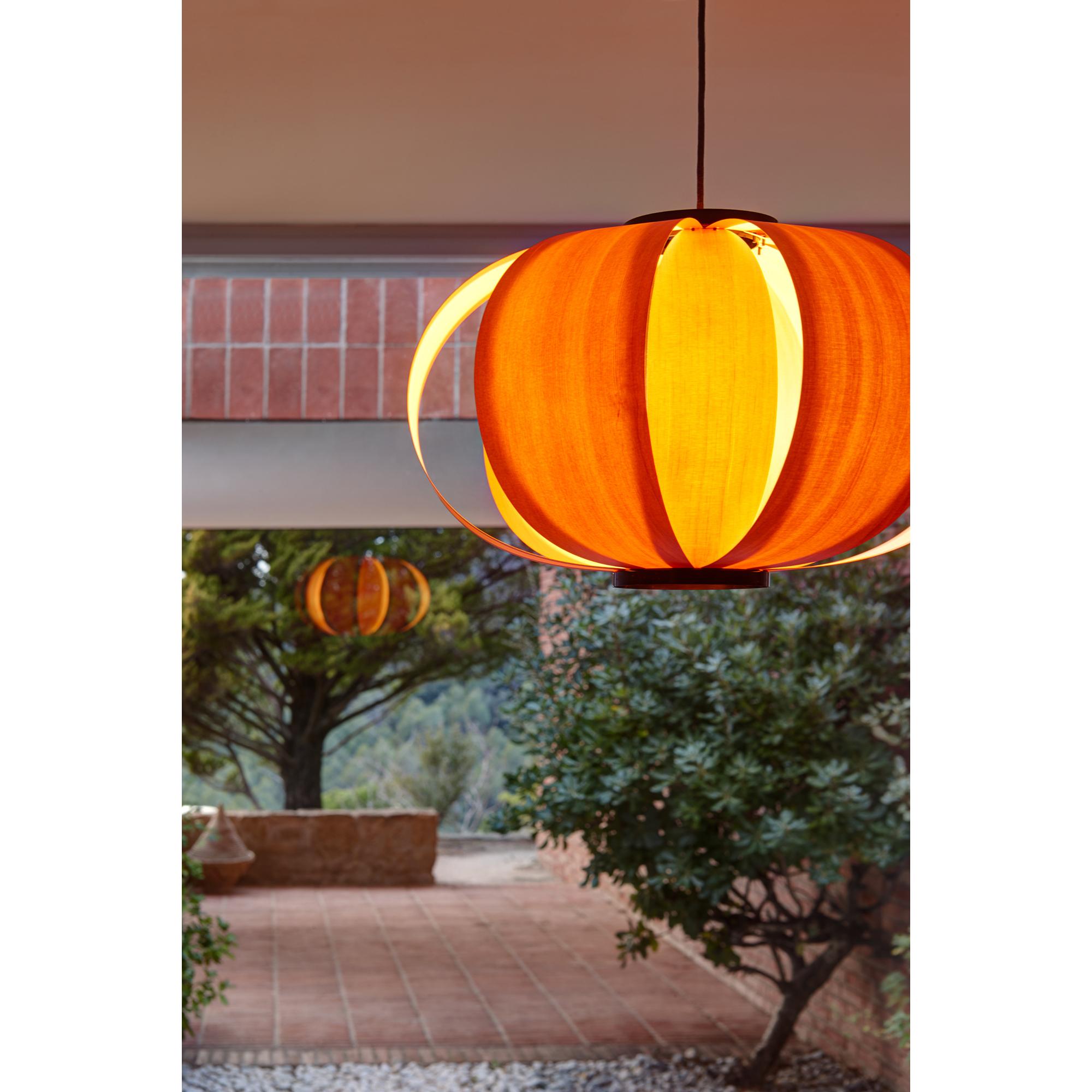 Coderch Large Disa Wood Hanging Lamp by Tunds For Sale 10
