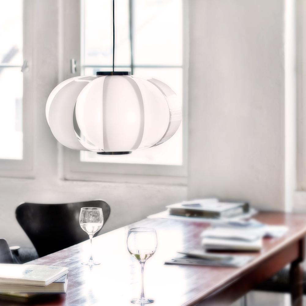 Coderch Mini Disa Methacrylate White Mid Cebtury Modern Hanging Lamp by Tunds In New Condition For Sale In Barcelona, Barcelona