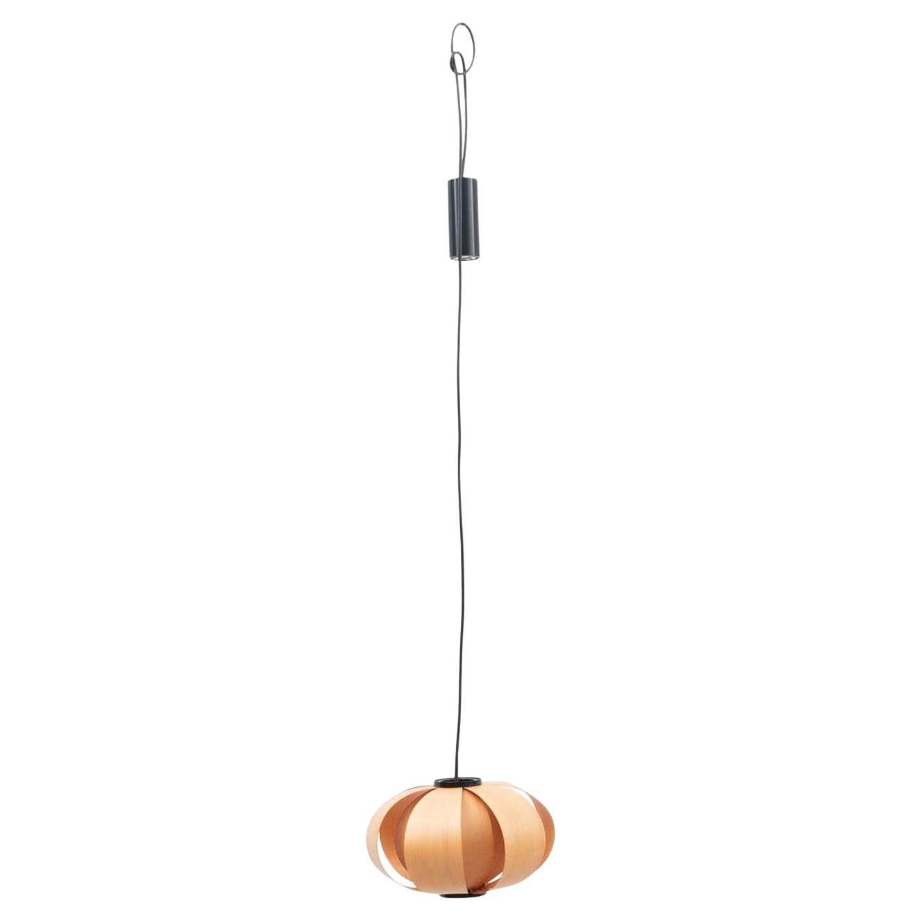 Coderch Mini Disa Wood Hanging Lamp by Tunds For Sale