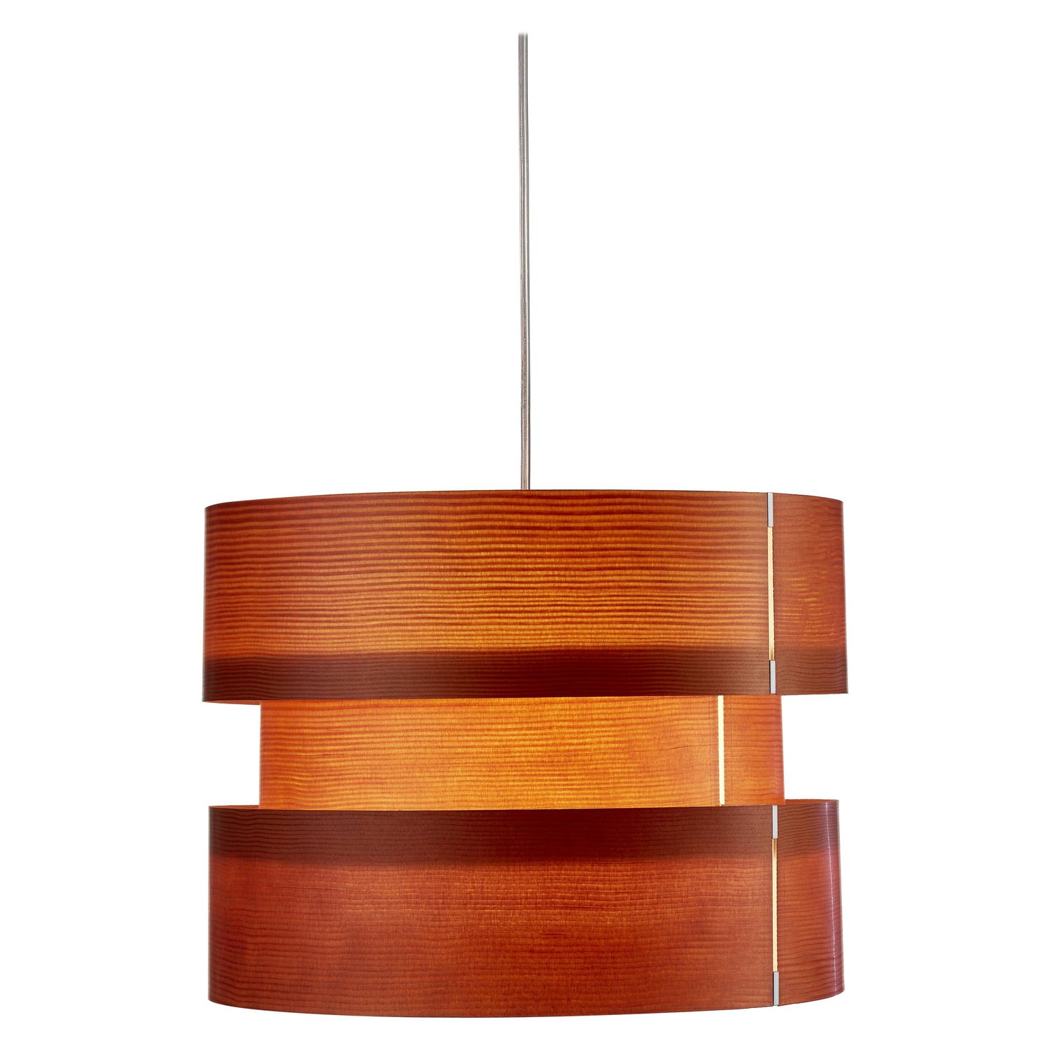 Large J.A. Coderch 'Cister Grande' Wood Suspension Lamp for Tunds For Sale  at 1stDibs