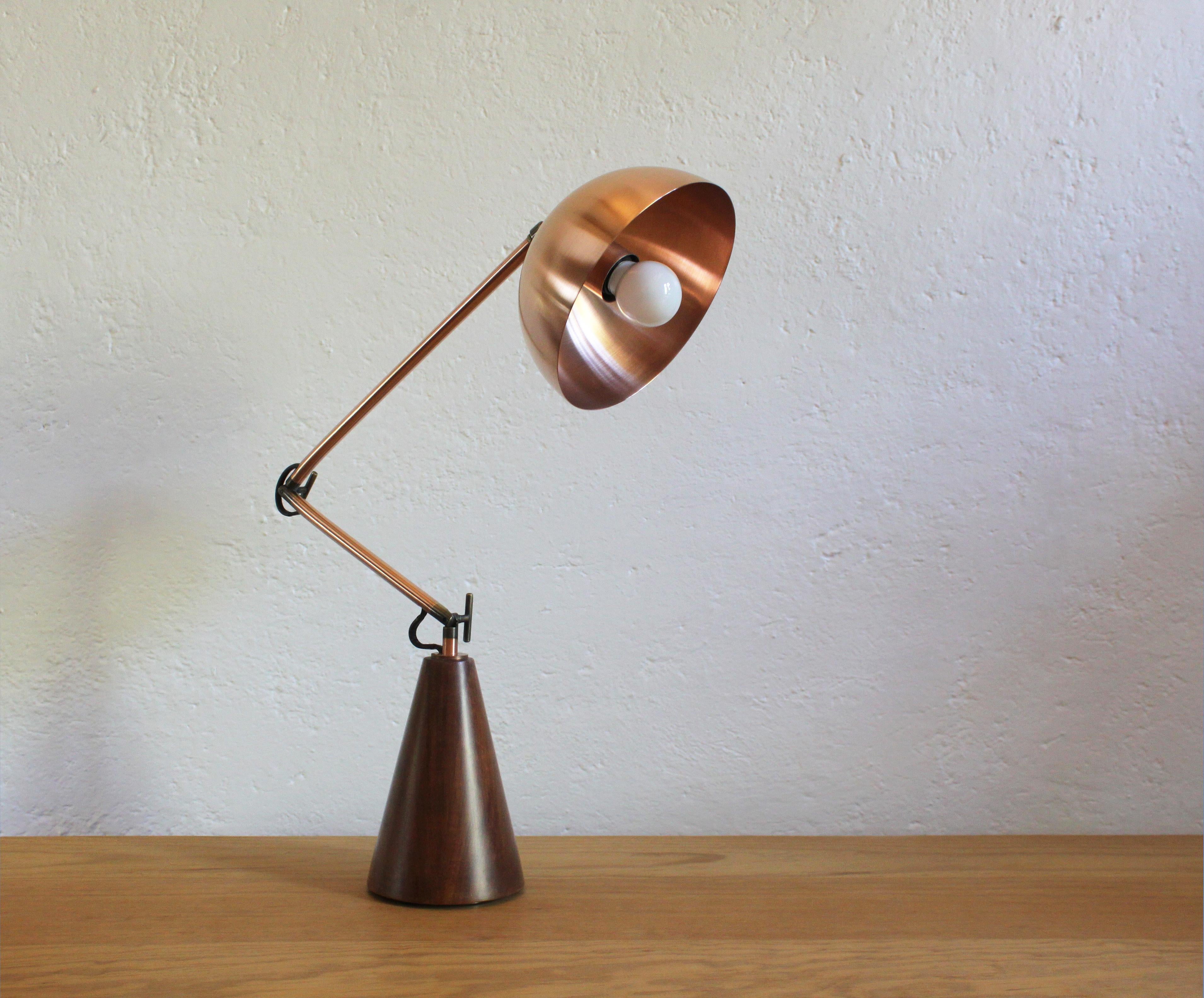 Contemporary Codos De Mesa Table Lamp by Maria Beckmann, Represented by Tuleste Factory For Sale