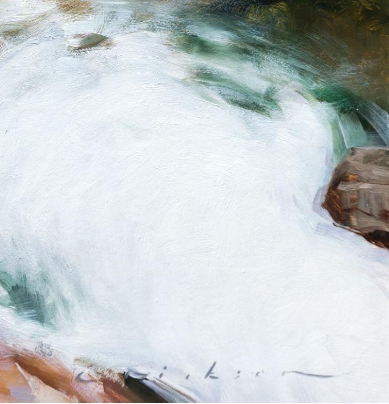 „Immersion“ von Cody Erickson, Original-Ölgemälde im Angebot 1