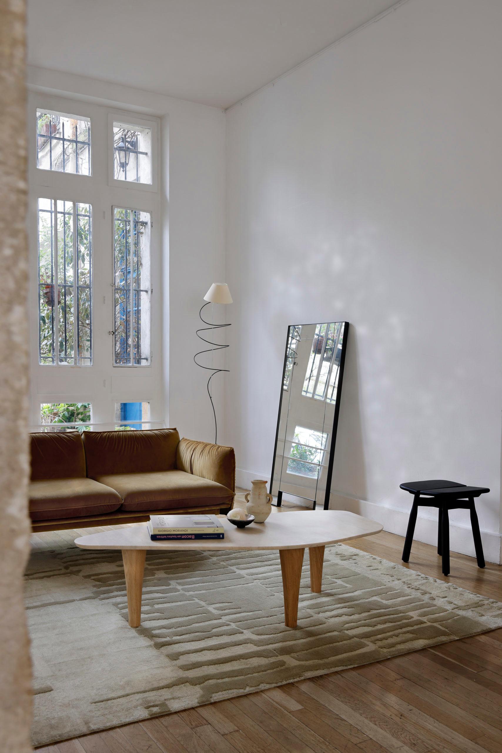Contemporary CoEdition Petra Breccia Marble Top Coffee table by Olivier Gagnère For Sale