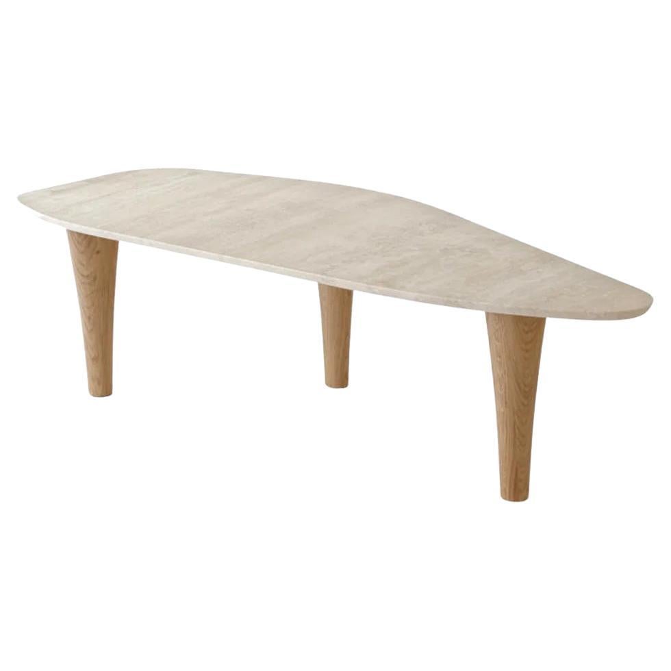 CoEdition Petra Table basse en travertin par Olivier Gagnère en vente