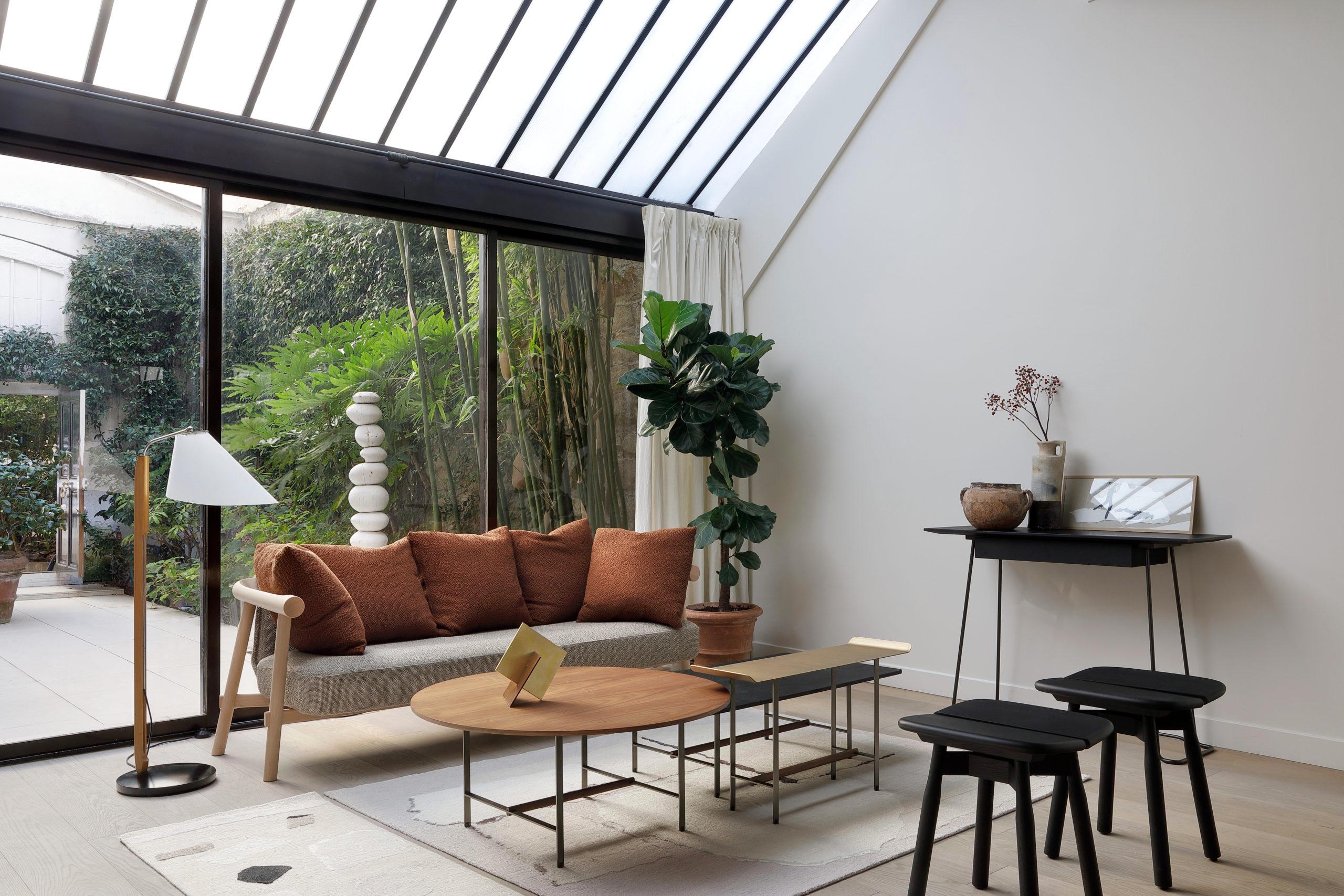 Metal CoEdition Sisters Low Table by Patricia Urquiola For Sale