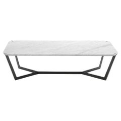 Mesa baja CoEdition Star con tapa de mármol de Olivier Gagnère