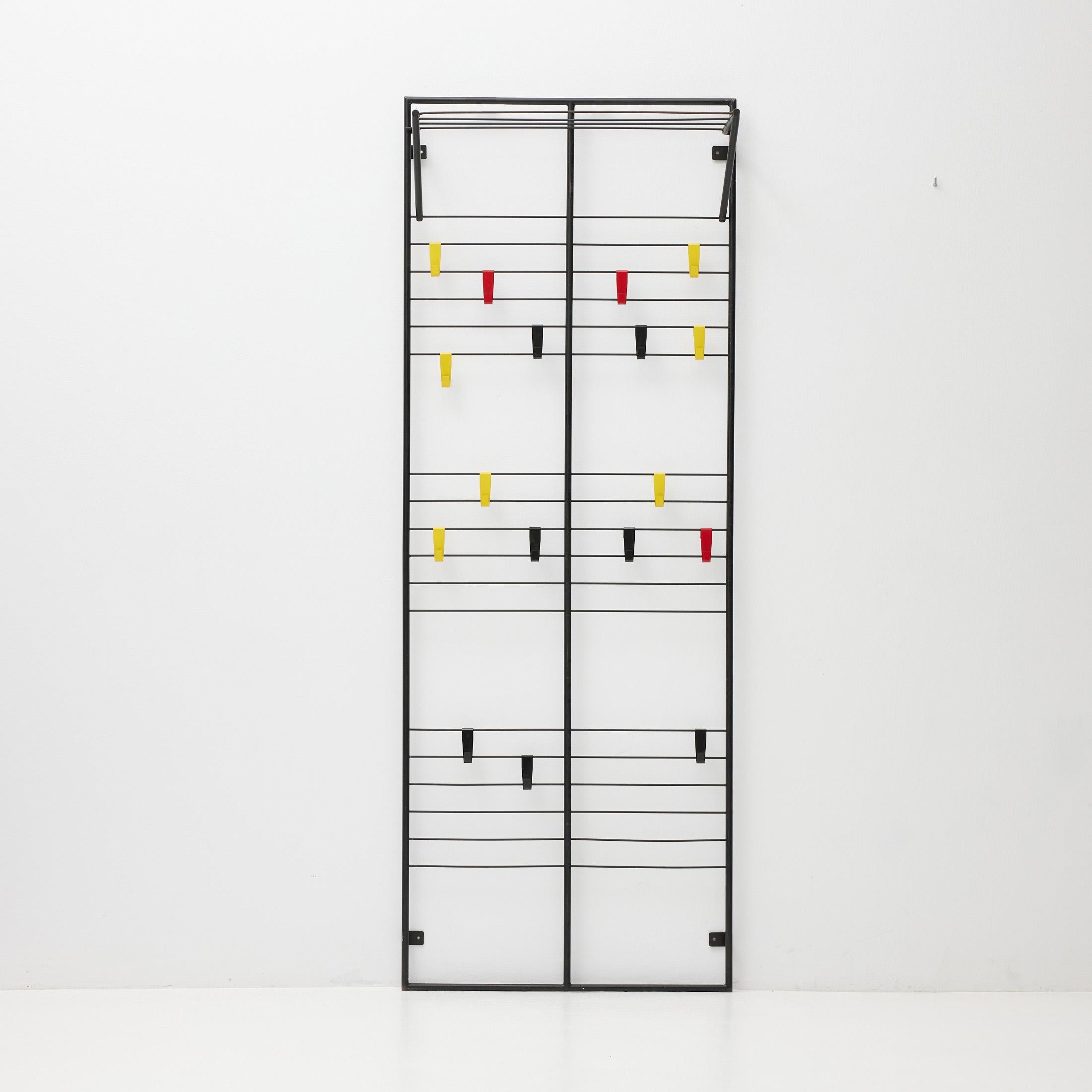 Mid-Century Modern Coen de Vries Coat Rack for Devo, circa 1950 For Sale