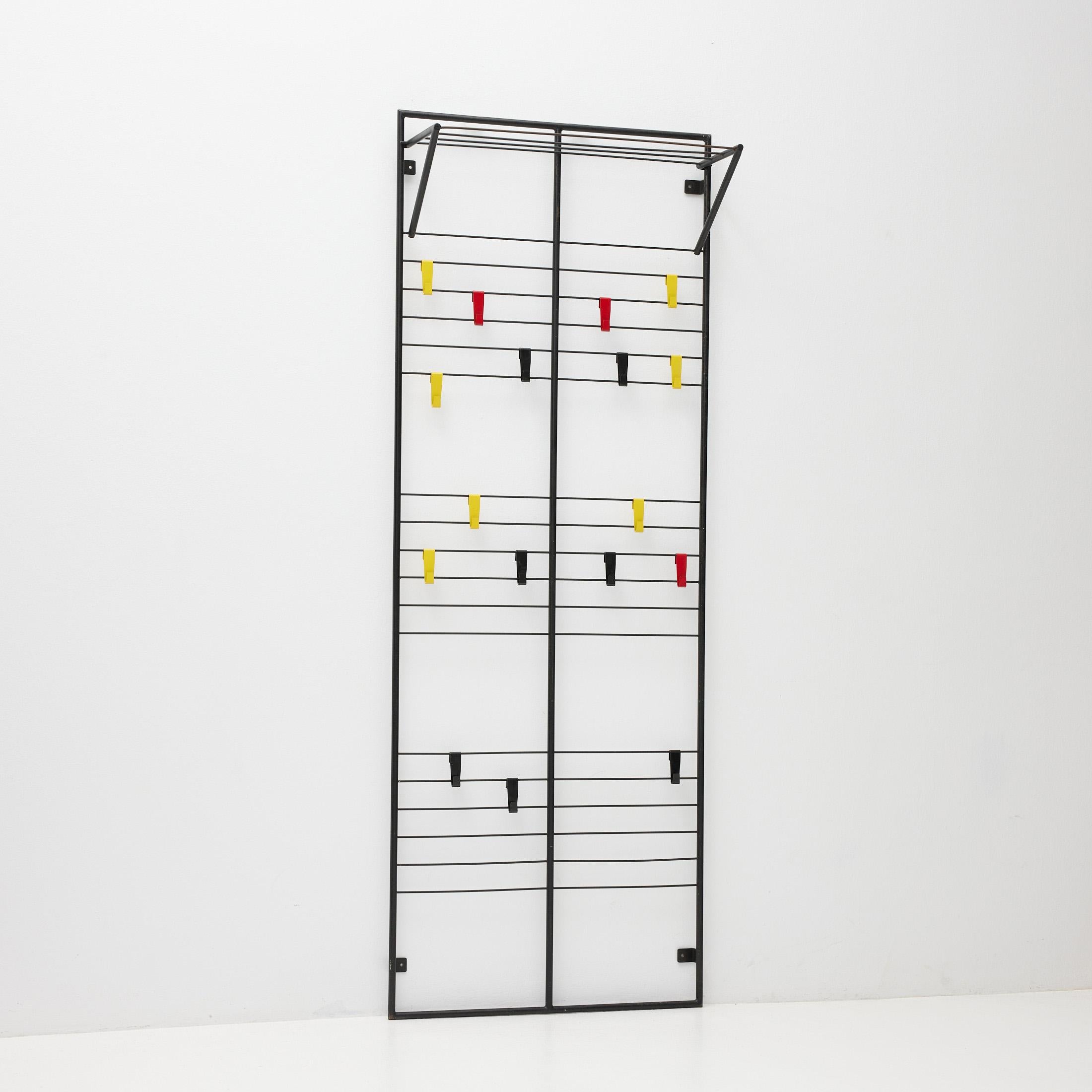 Dutch Coen de Vries Coat Rack for Devo, circa 1950 For Sale