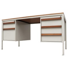 Retro Coen de Vries Industrial Writing Desk for Emmein Meubel