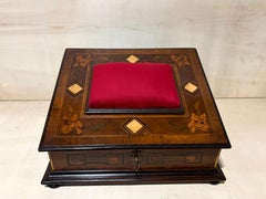 Coffret Marqueterie Louis XIV-début XVIIIe siècle