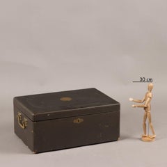 Casket with Silver Cutlery Service Germany Early 1900s