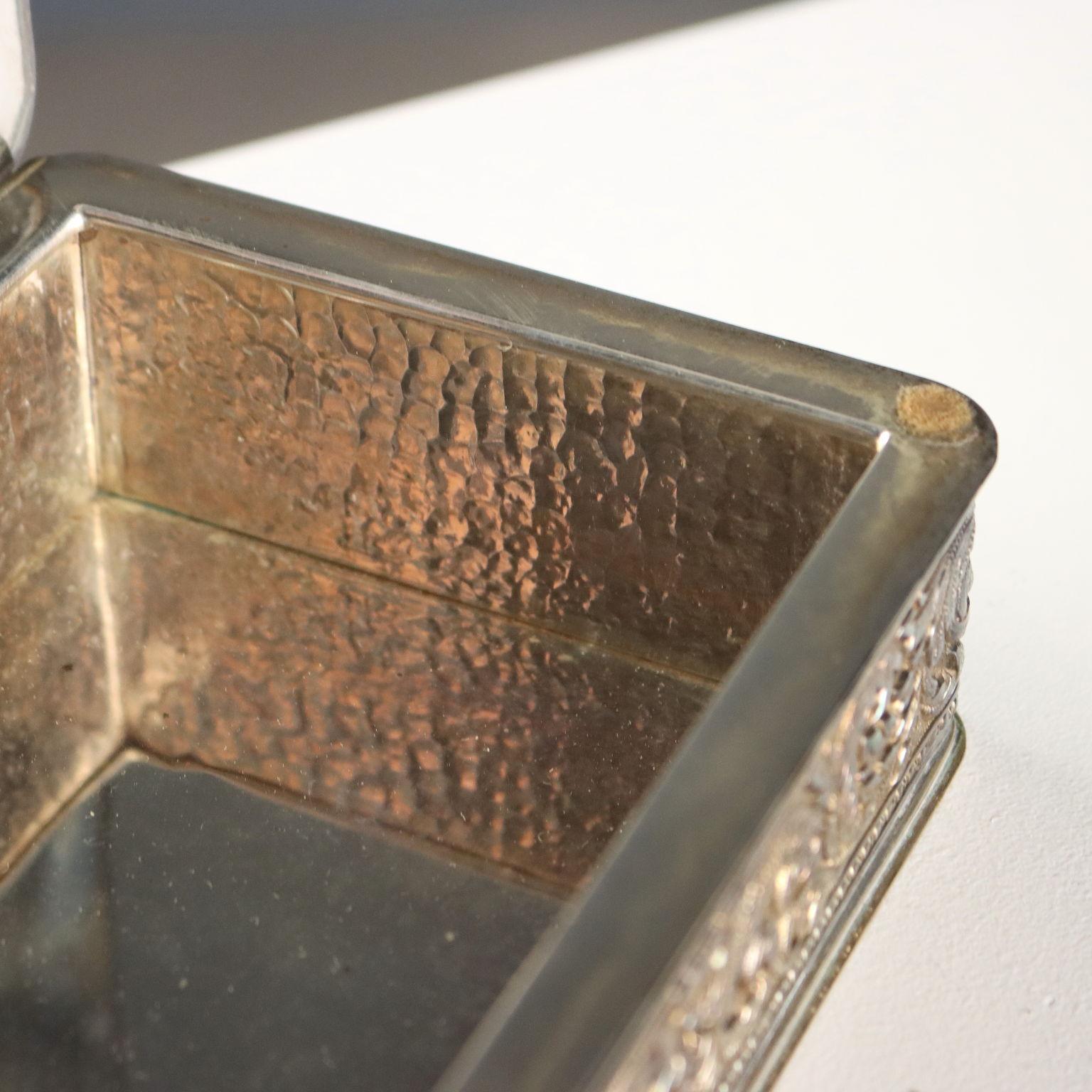 Cofanetto in Argento Alessandro Stefani fu Enea Bologna Italia Ultimo Quarto XX 6