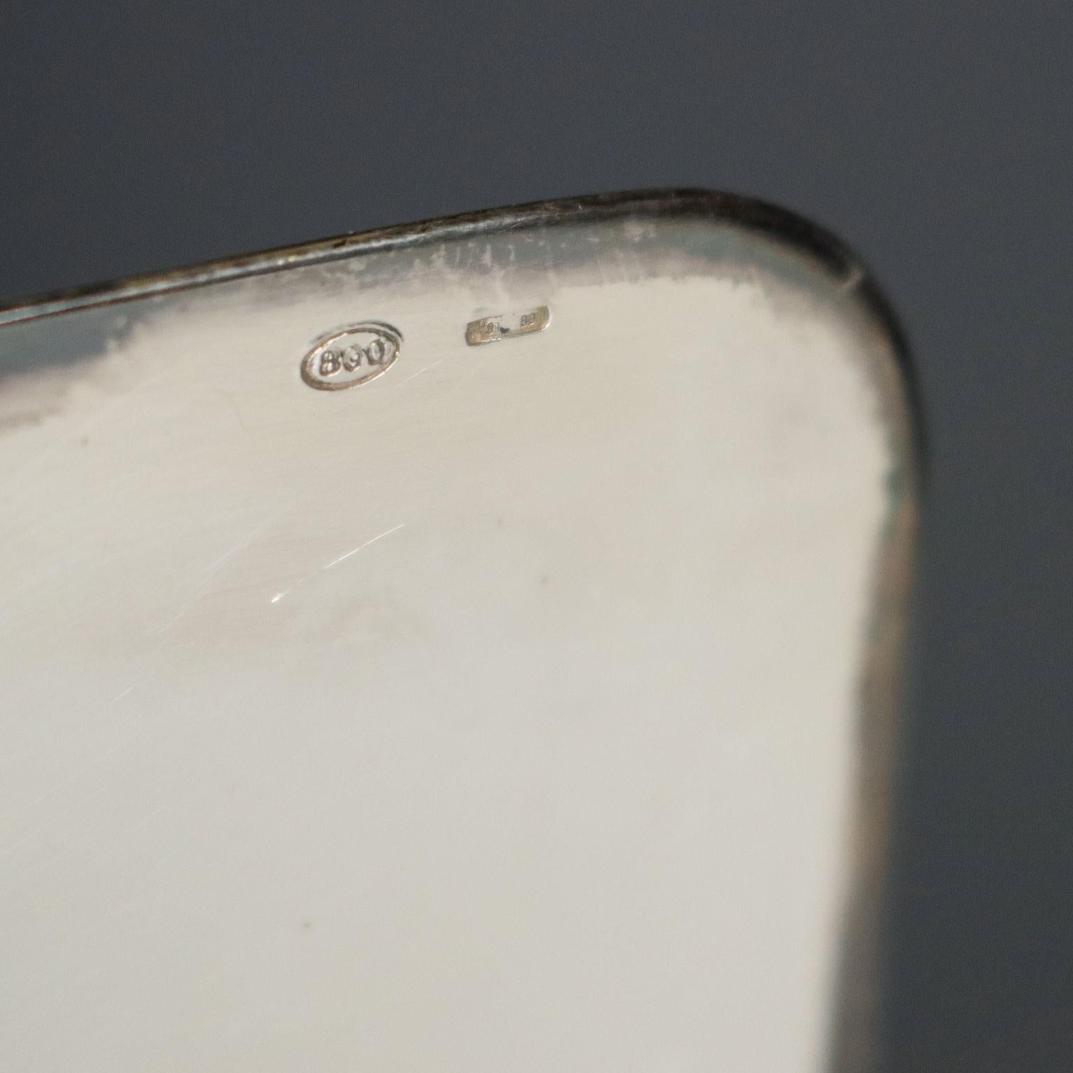 Cofanetto in Argento Alessandro Stefani fu Enea Bologna Italia Ultimo Quarto XX 7