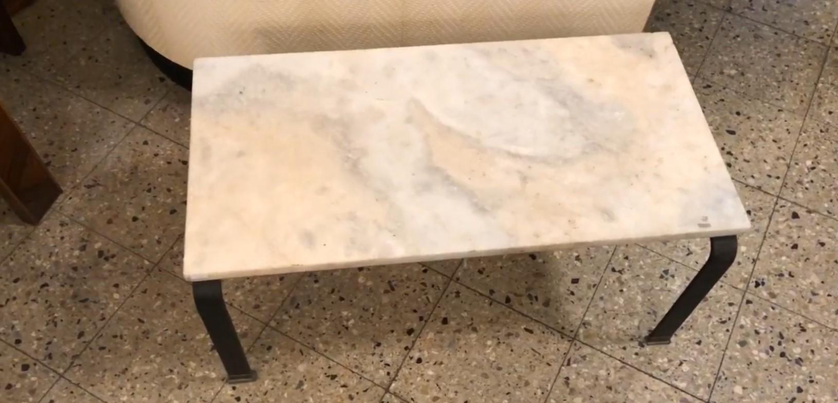 Coffe table

Material: marble and iron
Italian.
We have specialized in the sale of Art Deco and Art Nouveau styles since 1982.If you have any questions we are at your disposal.
Pushing the button that reads 'View All From Seller'. And you can see
