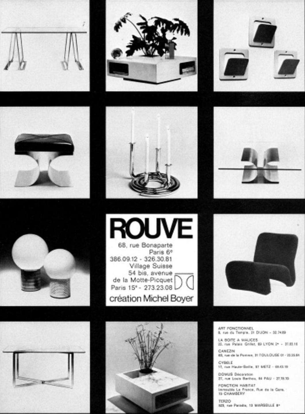 Table Coffe de michel Boyer en vente 3