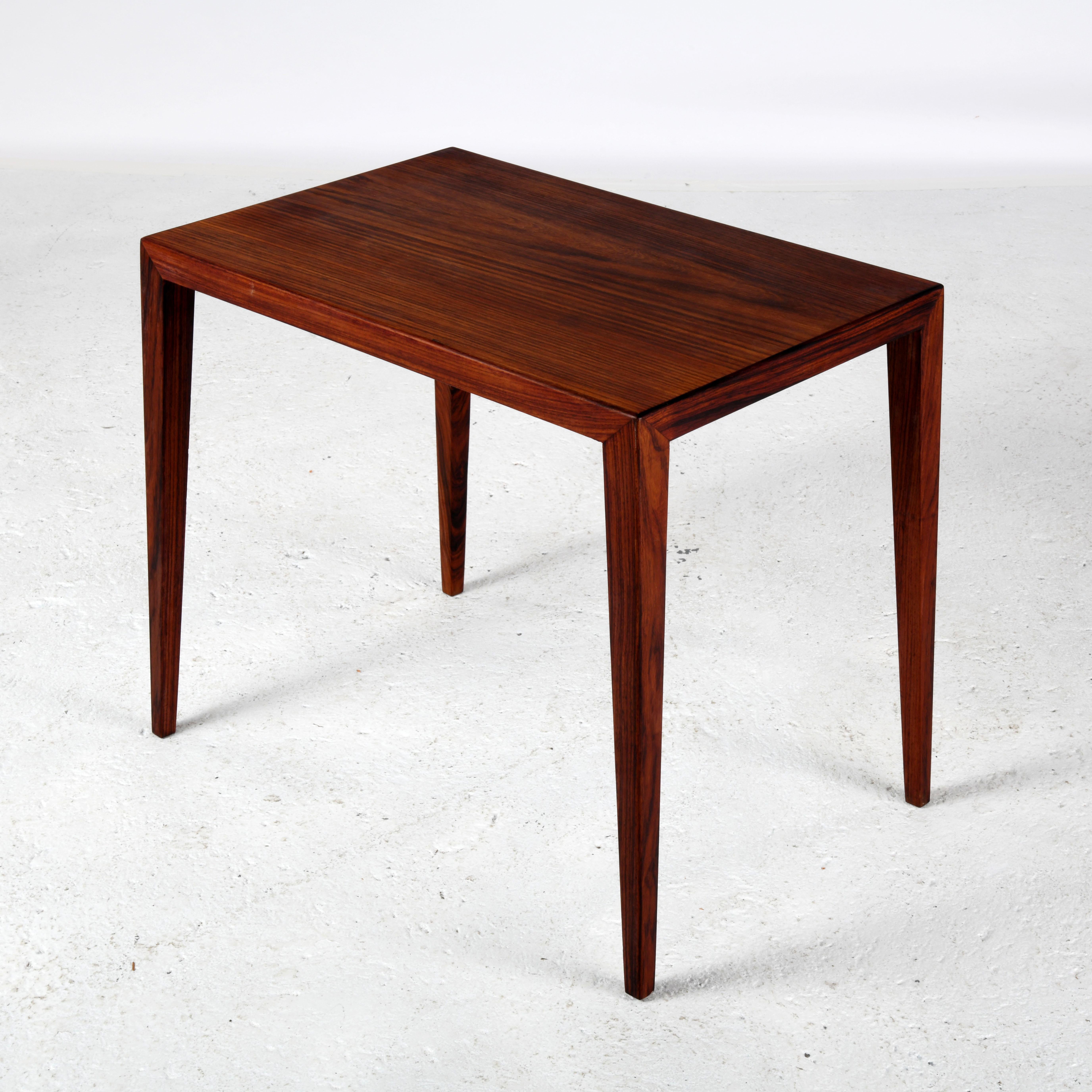 Danois Table basse conçue par Severin Hansen dans les années 60 en vente