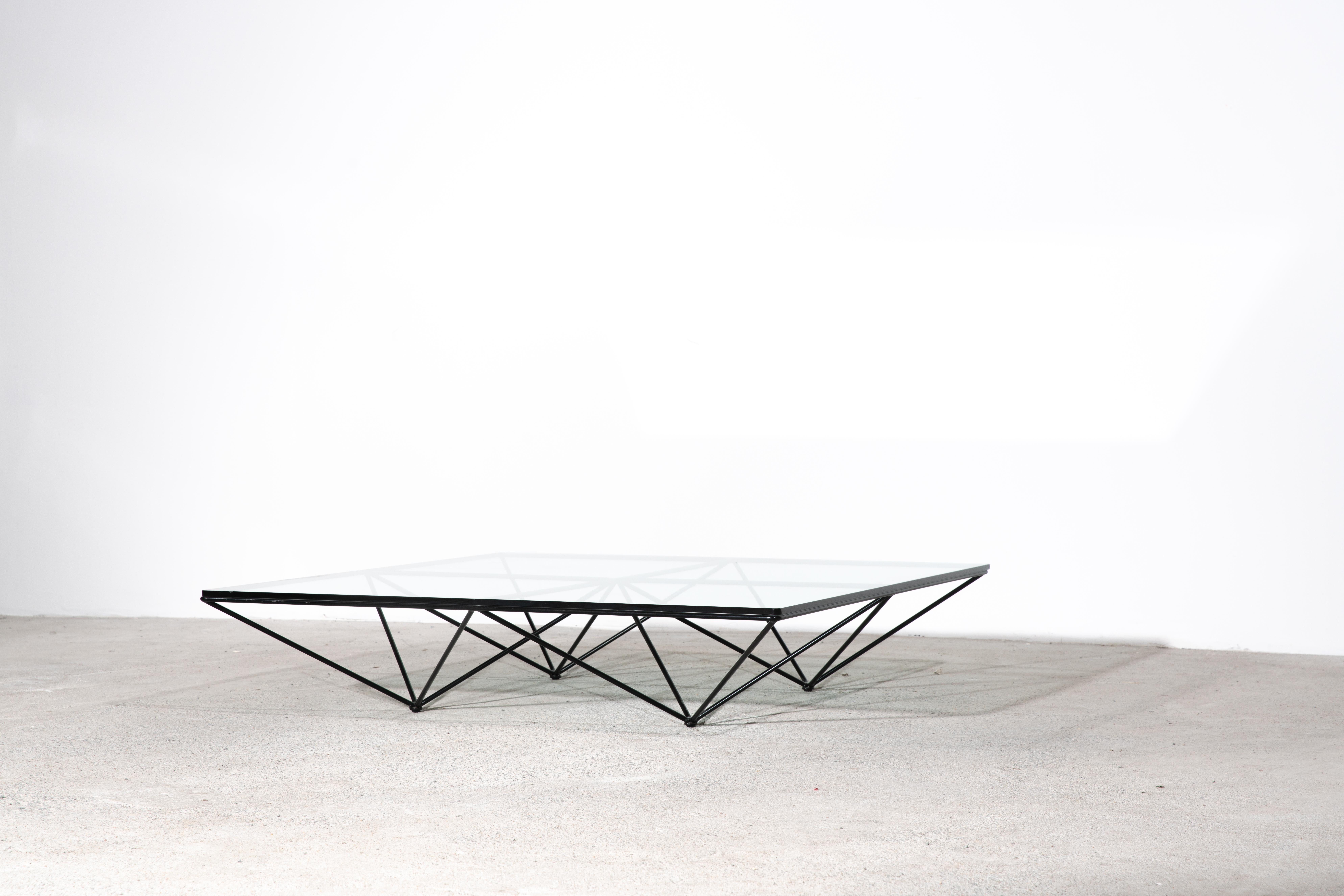 Mid-Century Modern Table basse Paolo Piva Alanda B&B Italia Mid Century 80s Italy Design Modern en vente