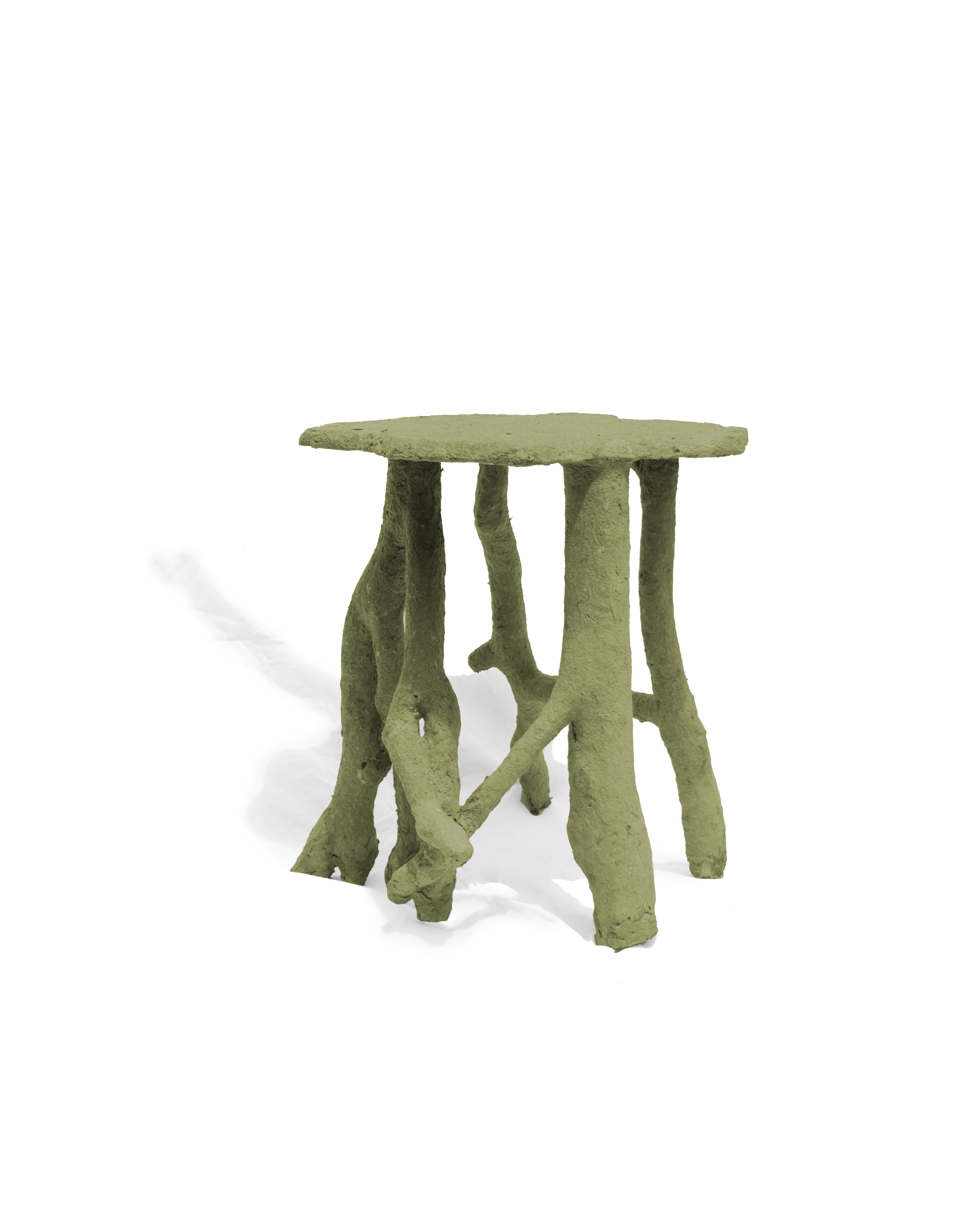 Italian Coffe table Radici Green Jonathan Bocca For Sale