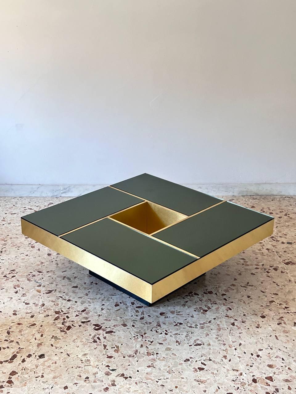 Couchtisch Schilling Giovanni Ausenda, Guido Grossi und Gianni Gavioli, NY Form (Moderne der Mitte des Jahrhunderts) im Angebot