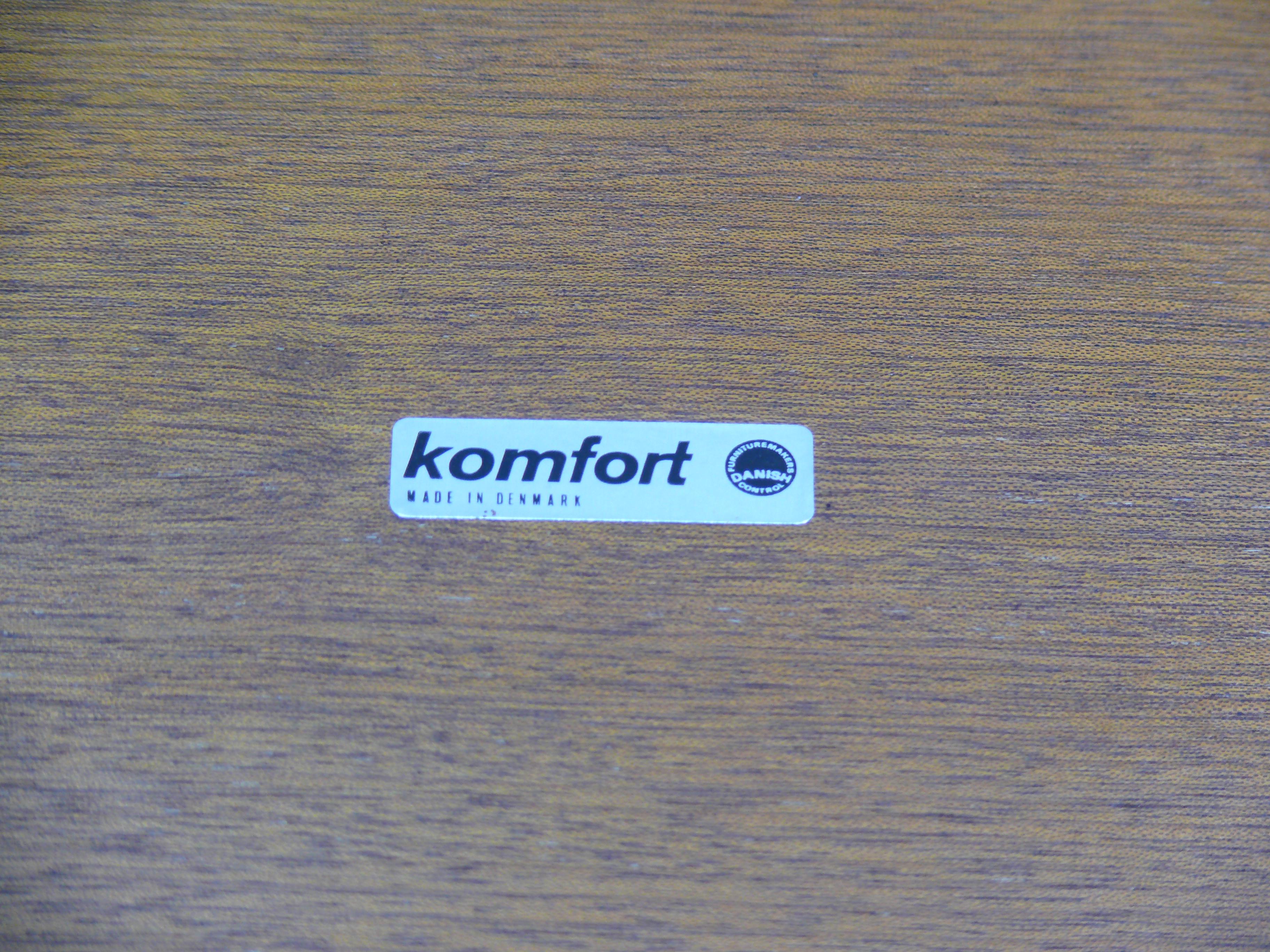 Coffe Table, Teak by Juul Kristensen for Komfort - Denmark, 1960s en venta 3