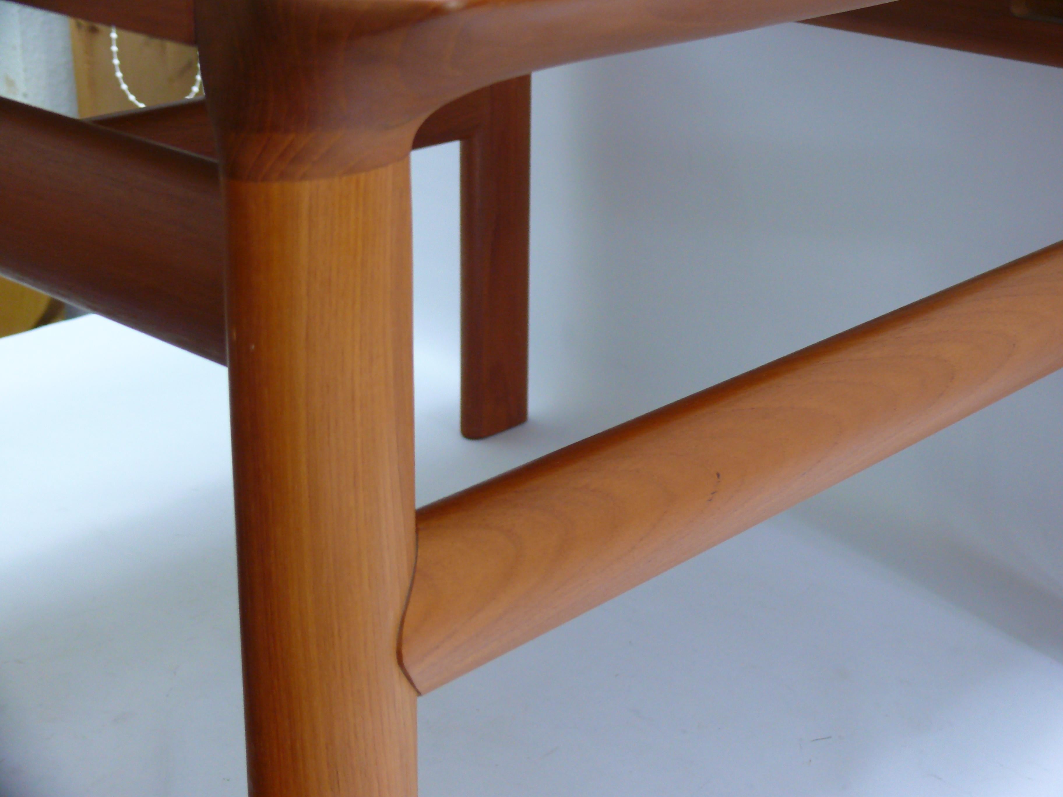 Coffe Table, Teak by Juul Kristensen for Komfort - Denmark, 1960s en venta 1