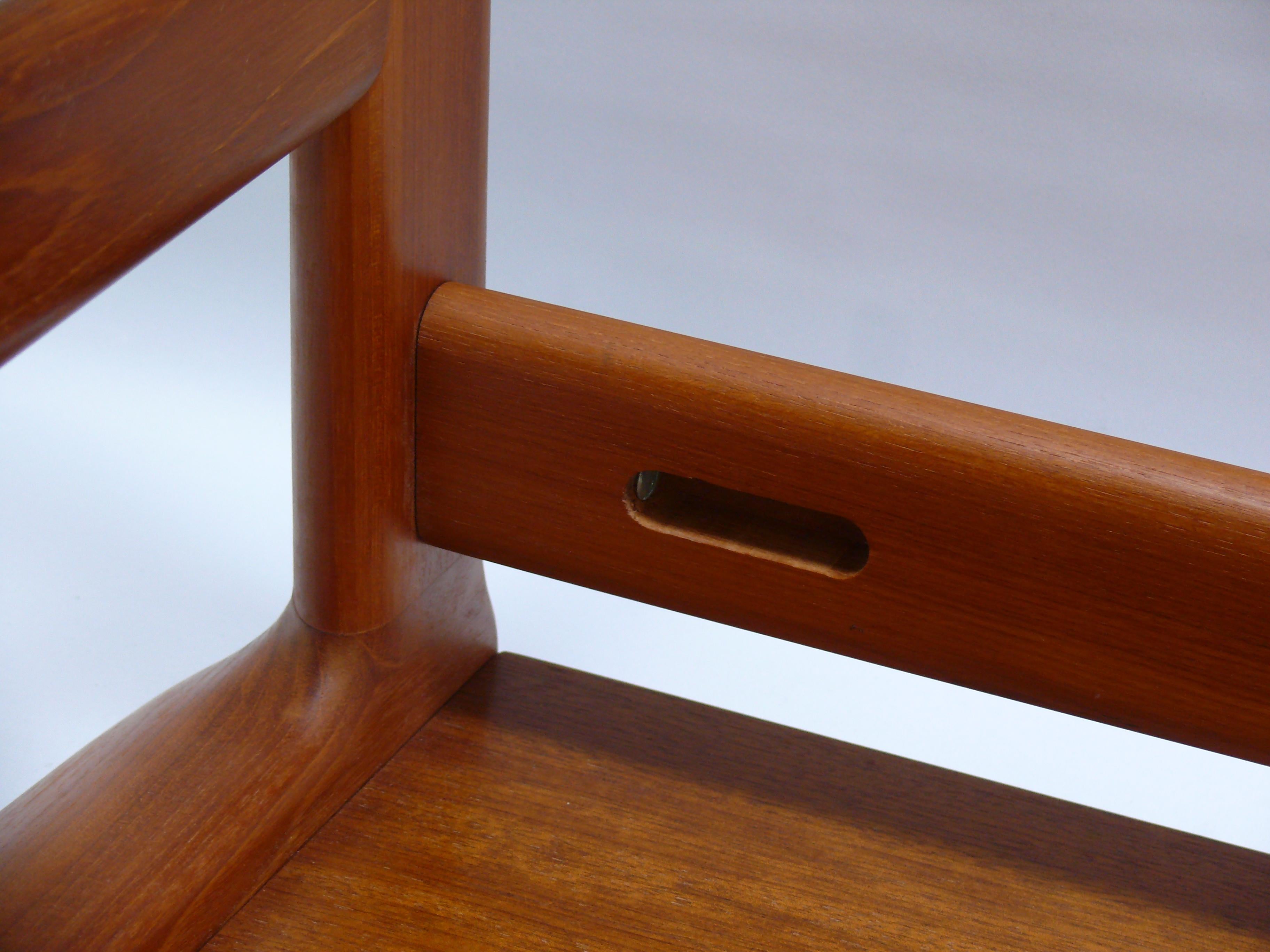 Coffe Table, Teak by Juul Kristensen for Komfort - Denmark, 1960s en venta 2