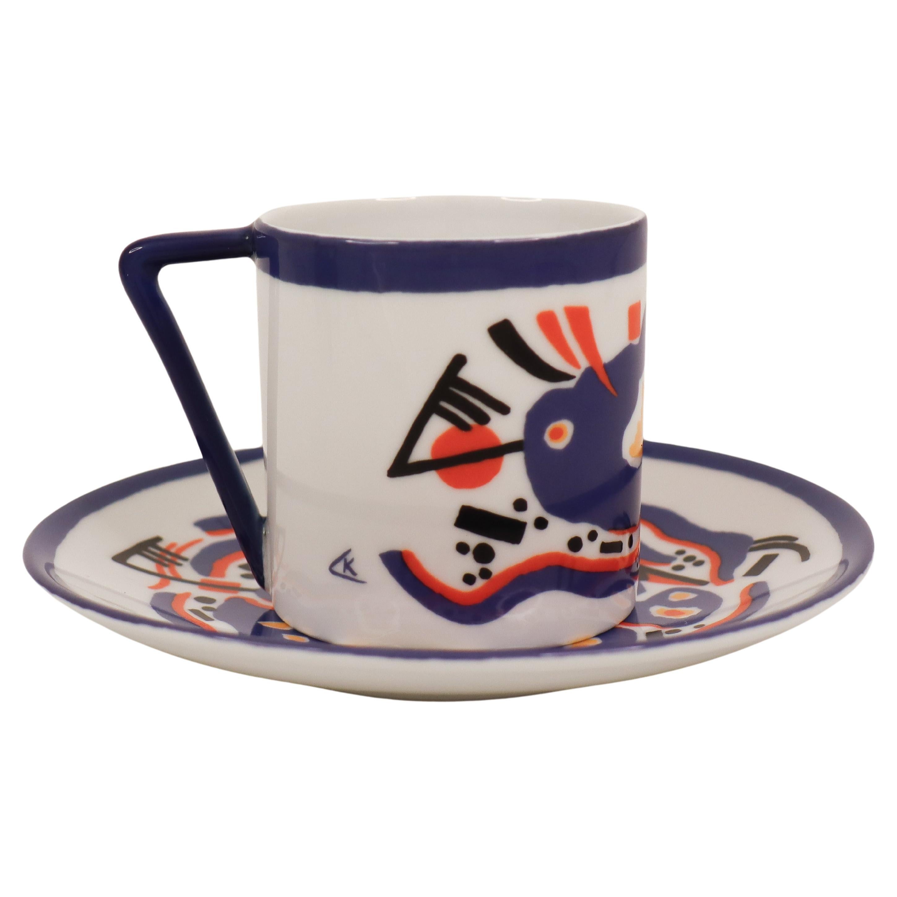 Coffecup & Untertasse – Wassily Kandinsky- Kandinsky Design