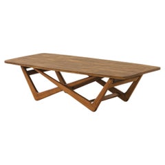 Table basse et table de salle à manger en bois de rose, Martin Eisler, milieu du siècle brésilien, années 1950