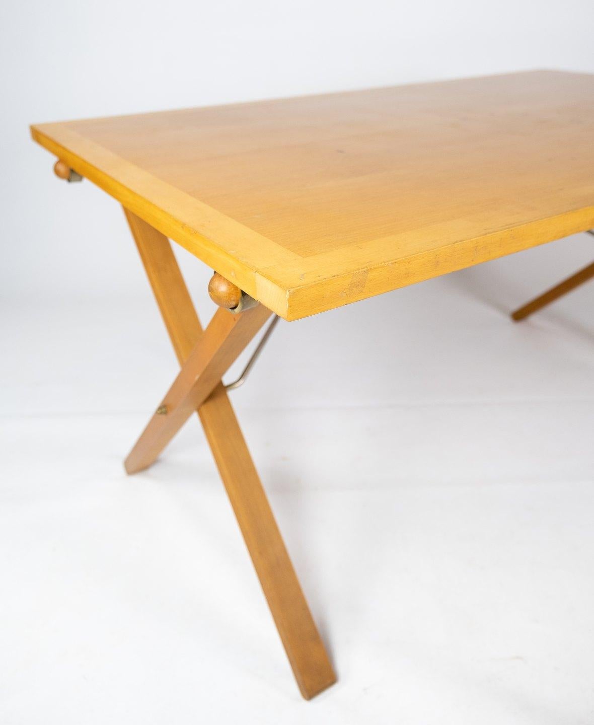 Danish Coffee Or Dining Table In Light Wood Designed by Paul Cadovius From 1960s For Sale