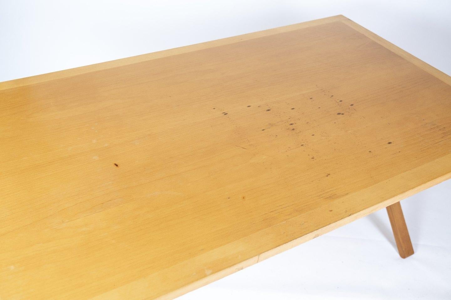 Table basse ou de salle à manger en bois clair conçue par Paul Cadovius des années 1960 Bon état - En vente à Lejre, DK