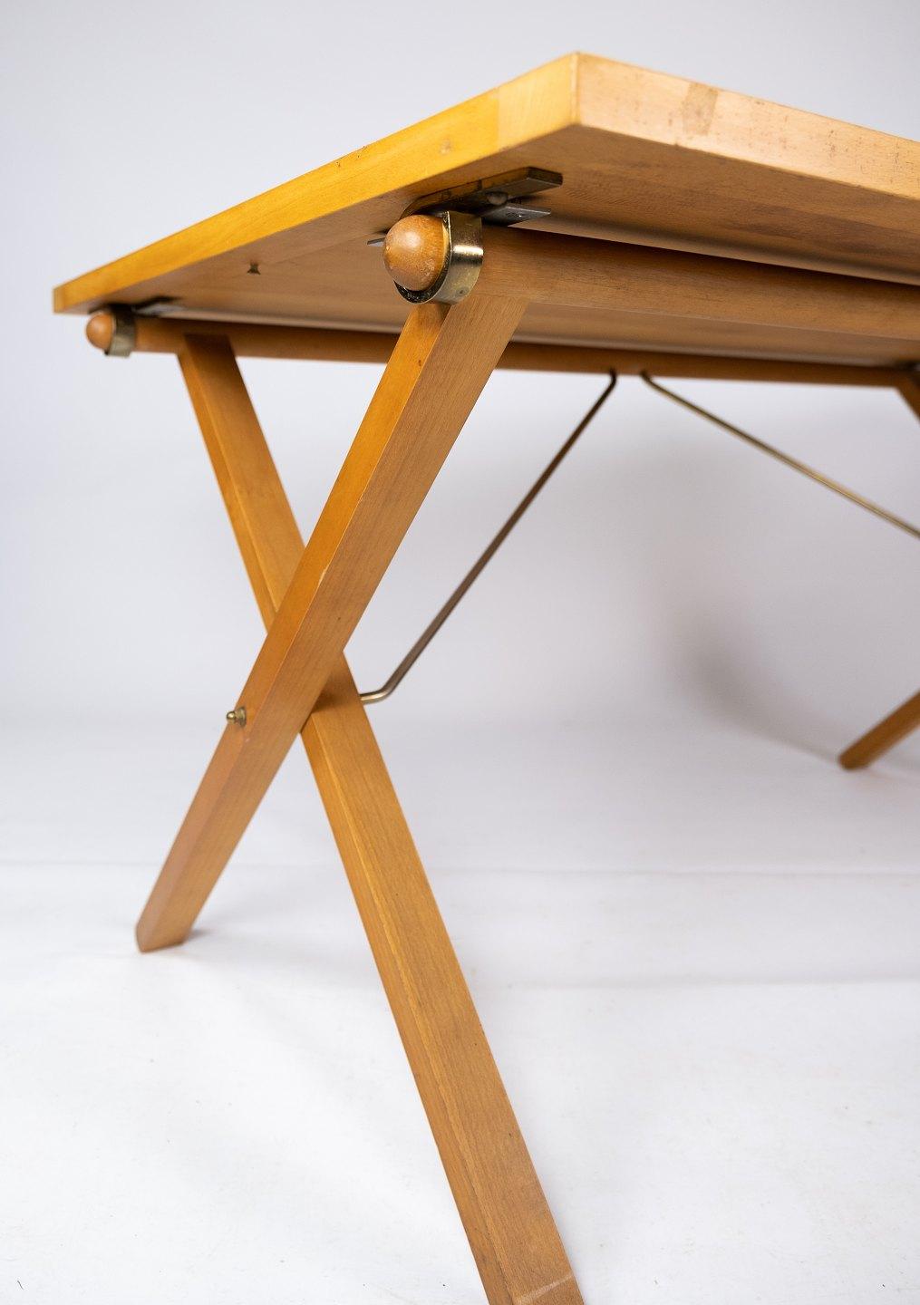 Mid-20th Century Coffee Or Dining Table In Light Wood Designed by Paul Cadovius From 1960s For Sale