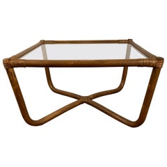 Coffee, Bamboo Table, Italy, 1960s