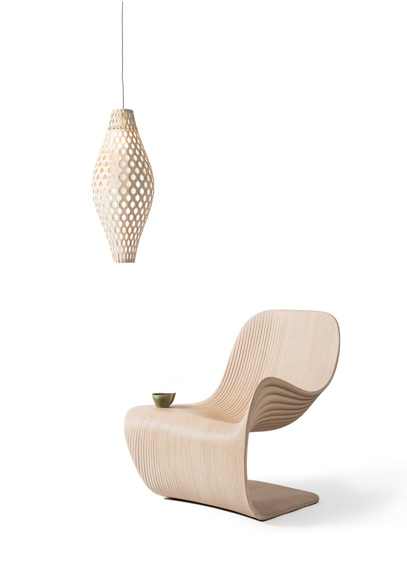 Plywood Coffee Chair by Piegatto, a Sculptural Contemporary Rest Chair For Sale
