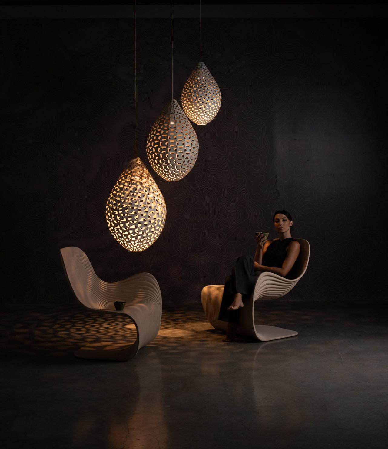 Coffee Chair by Piegatto, a Sculptural Contemporary Rest Chair For Sale 2