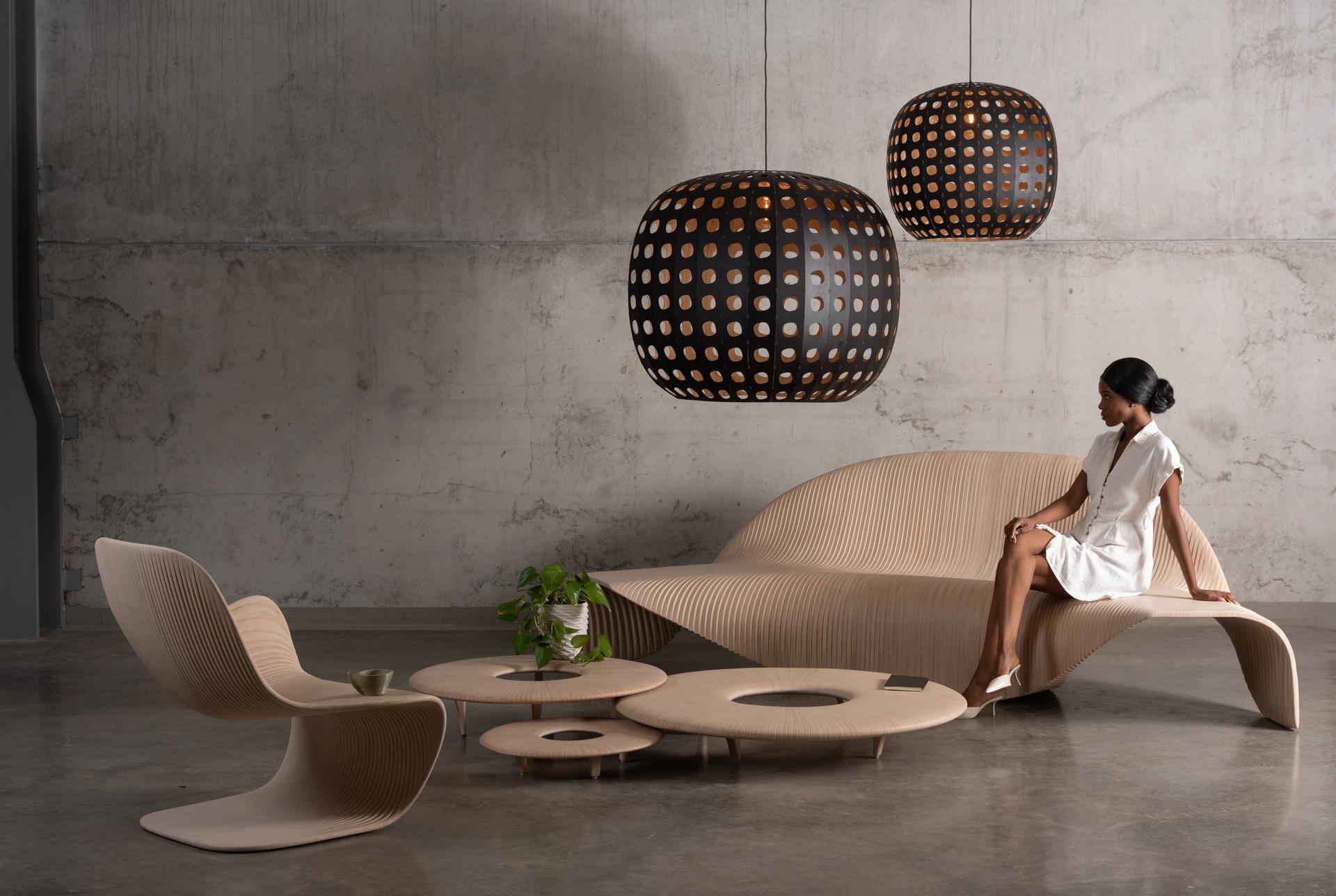 Coffee Chair by Piegatto, a Sculptural Contemporary Rest Chair For Sale 3