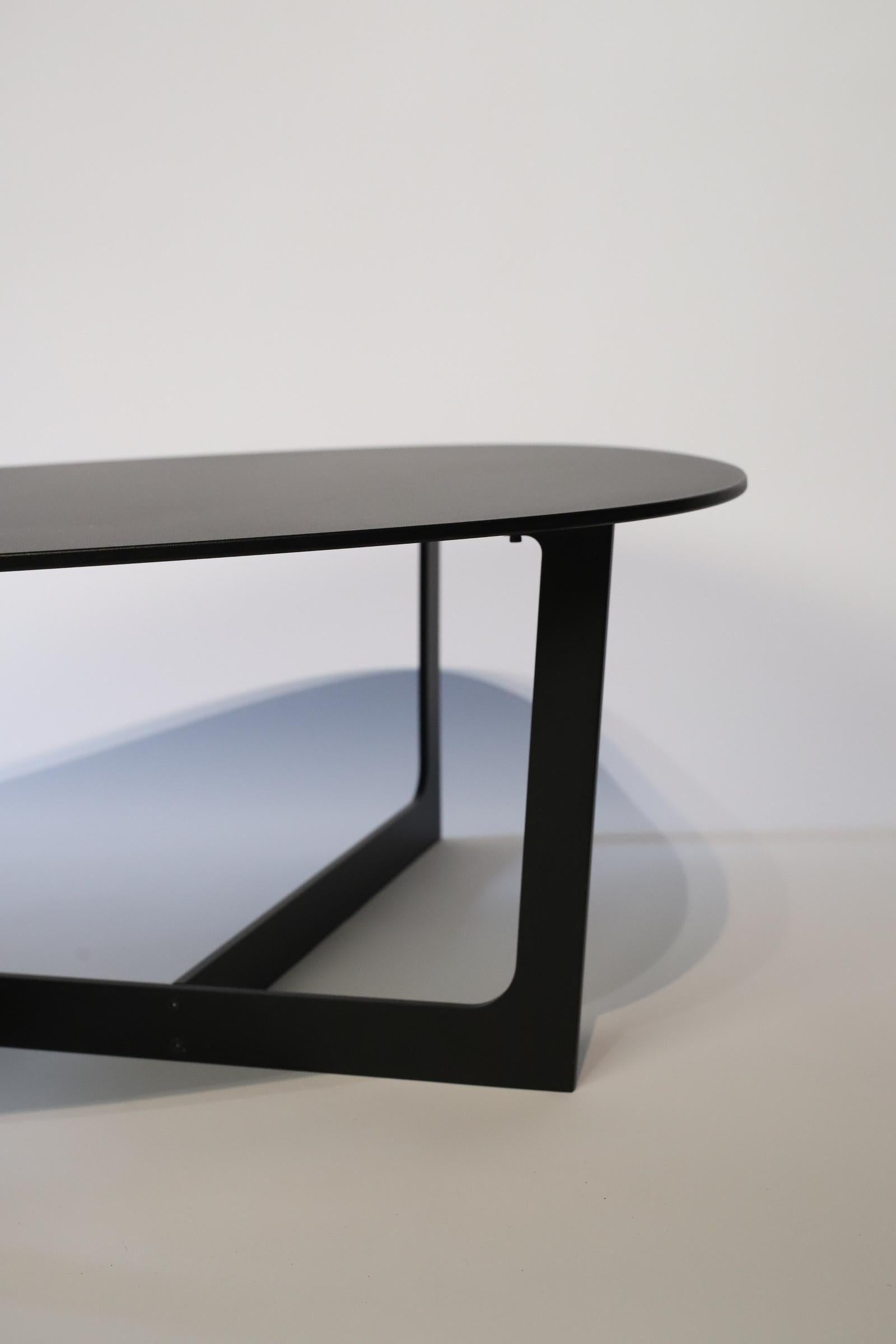 Coffee Cocktail Table by Ernst & Jensen for Erik Jorgensen For Sale 1