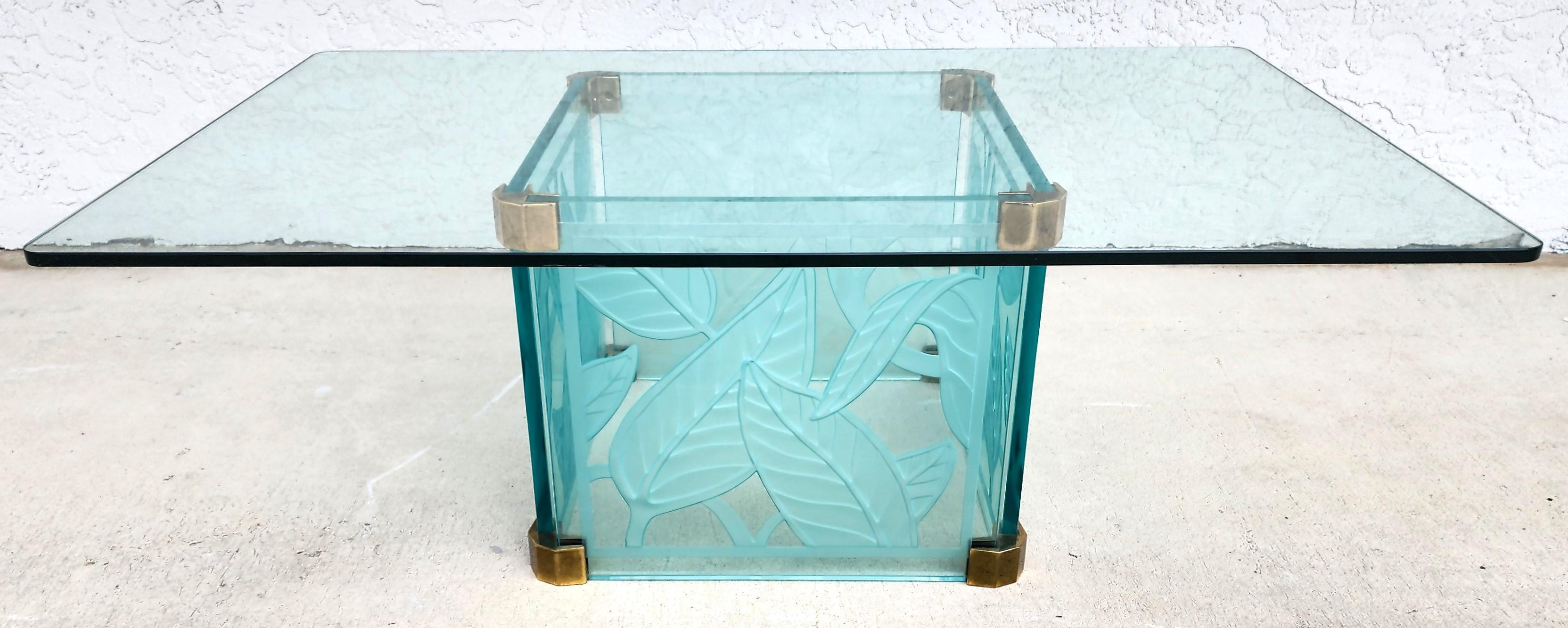 etched glass table top