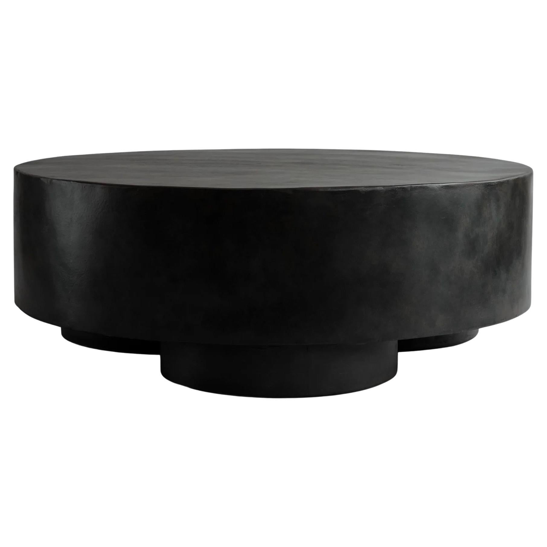 Kaffeefarbenes Modell Big Coffee Table, Faserbeton, Contemporary Work.