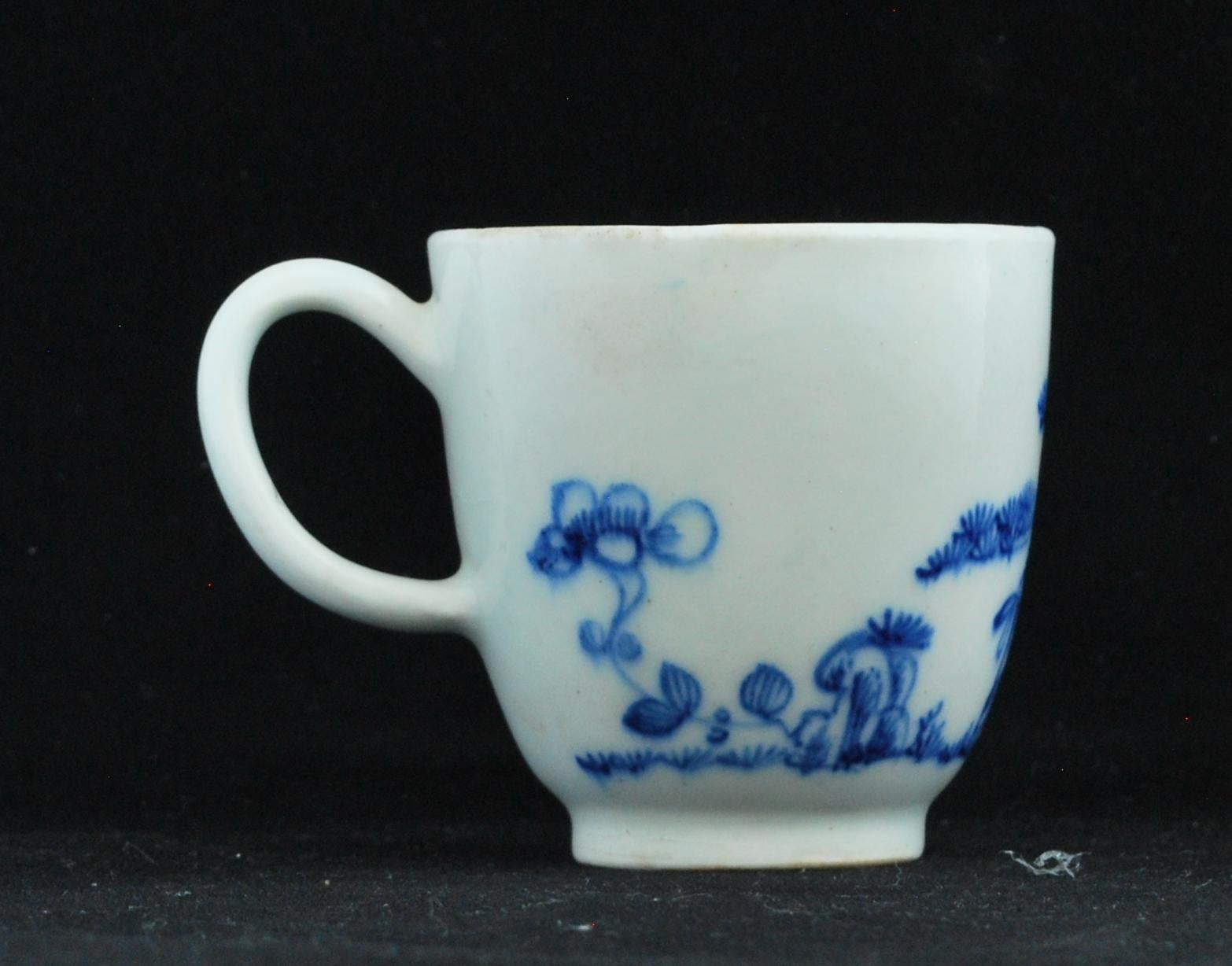 English Coffee Cup, Bow Porcelain Factory, circa 1749 For Sale