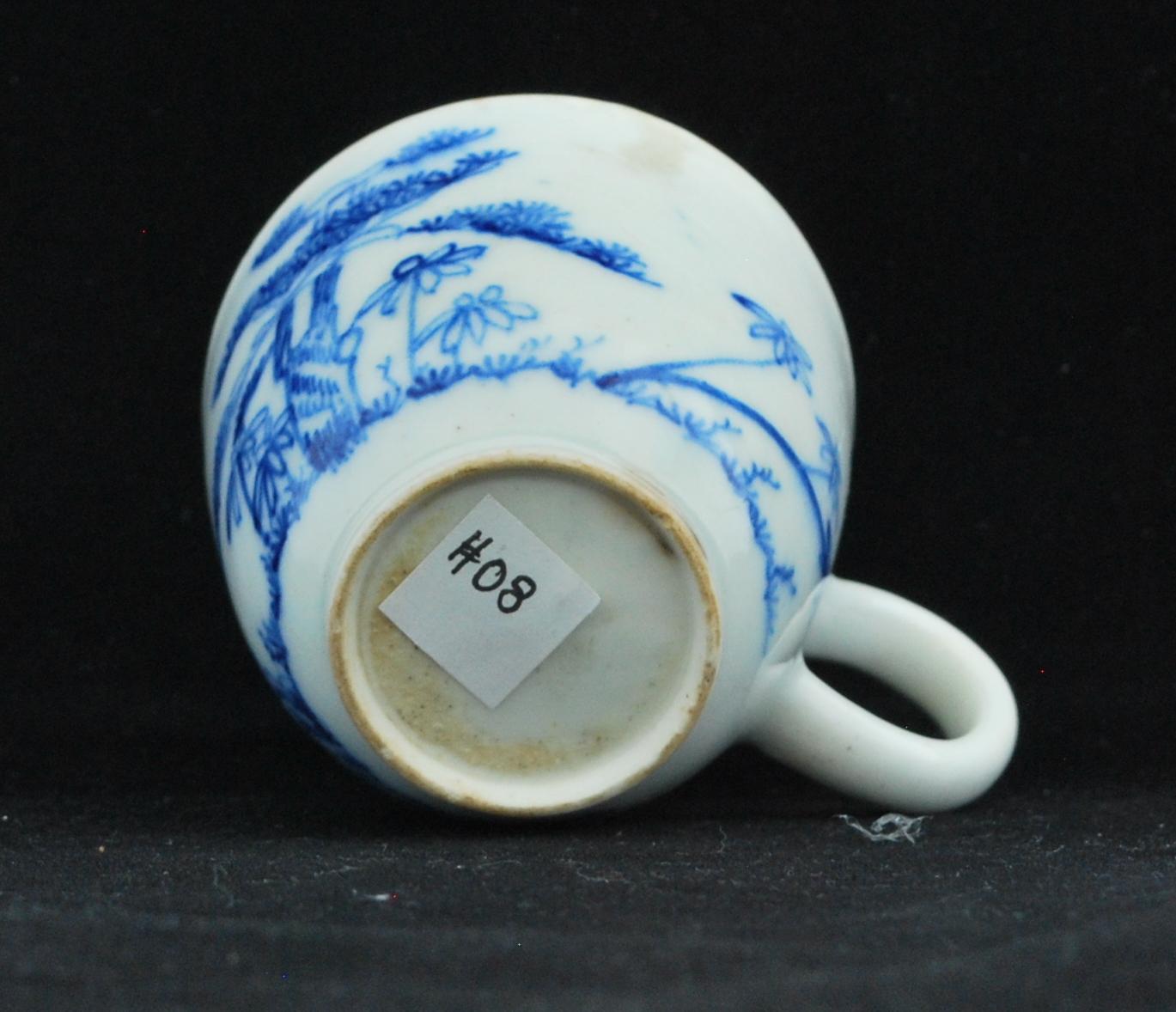 Tasse à café, Bow Porcelain Factory, vers 1749 Bon état - En vente à Melbourne, Victoria