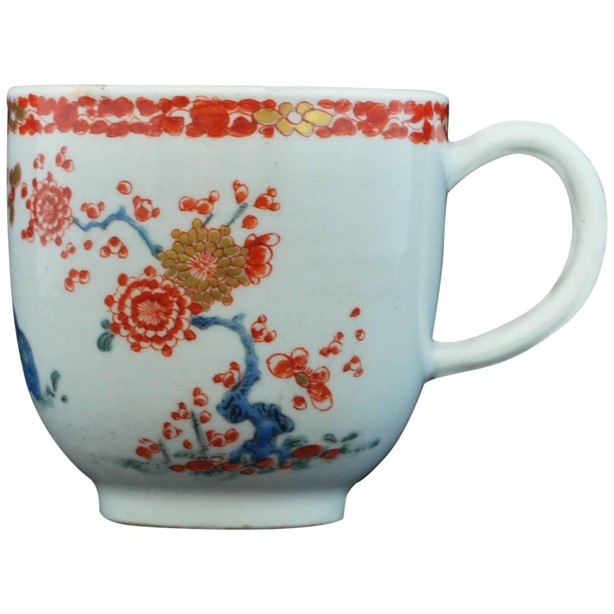 Coffee Cup, Kakiemon Decoration, Bow Porcelain Factory, circa 1753